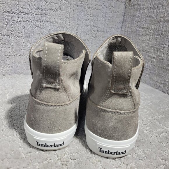 Timberland Skyla Women's Size 6 US Bay Grey Suede Pull On Bootie Boots - Picture 5 of 9